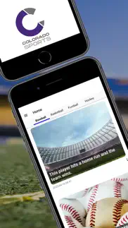 colorado sports app info iphone screenshot 1