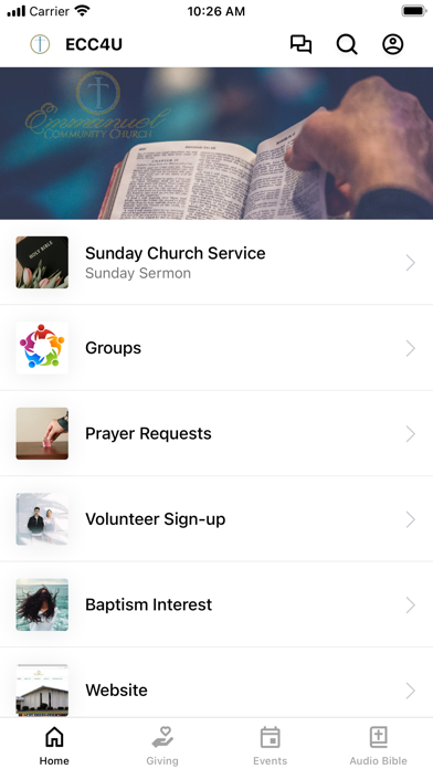 Emmanuel Community Church - OH Screenshot