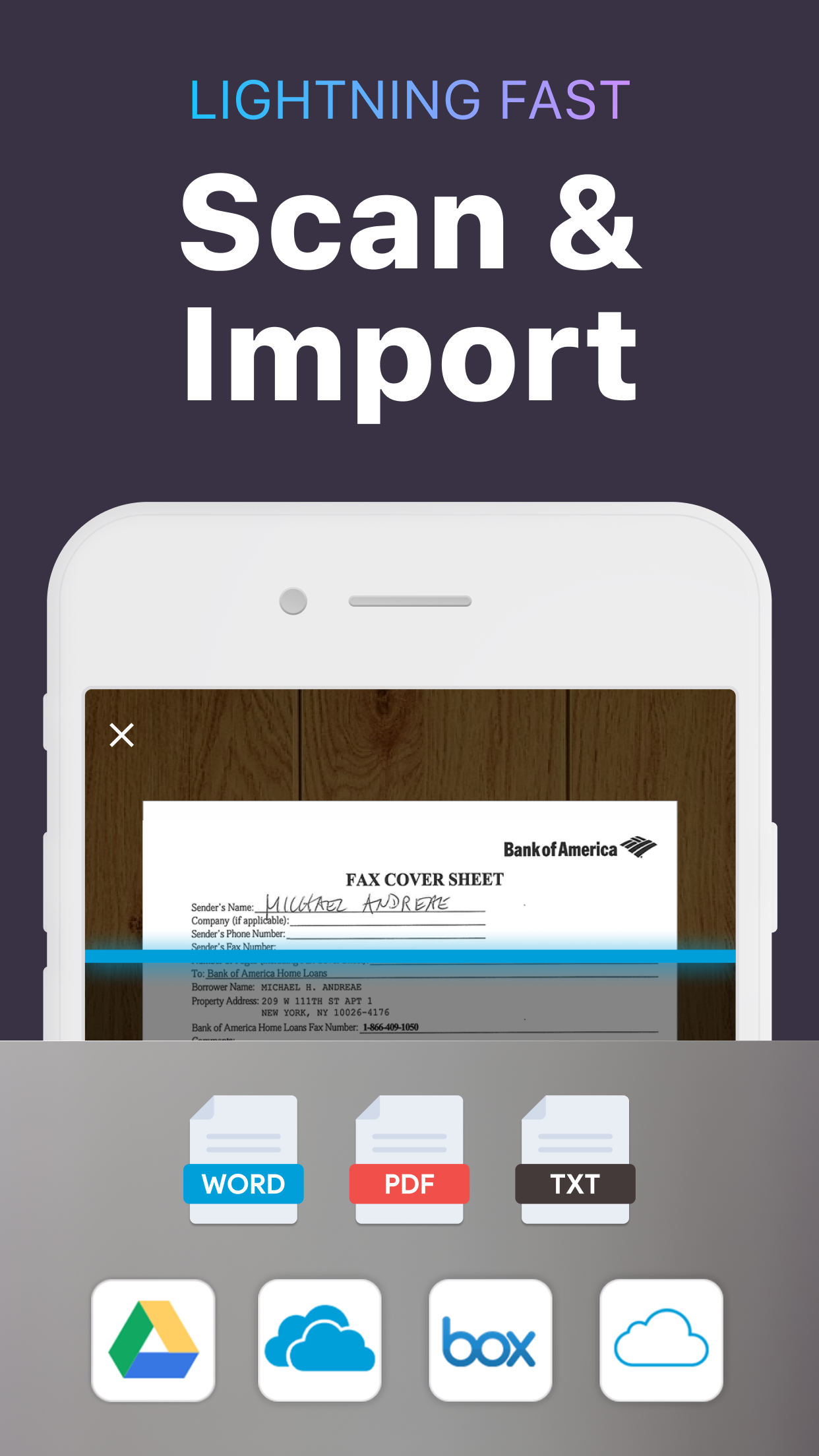 iFax App Send Fax From iPhone screenshot 3
