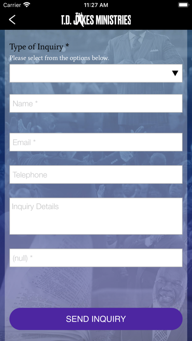 T.D. Jakes Ministries App Screenshot