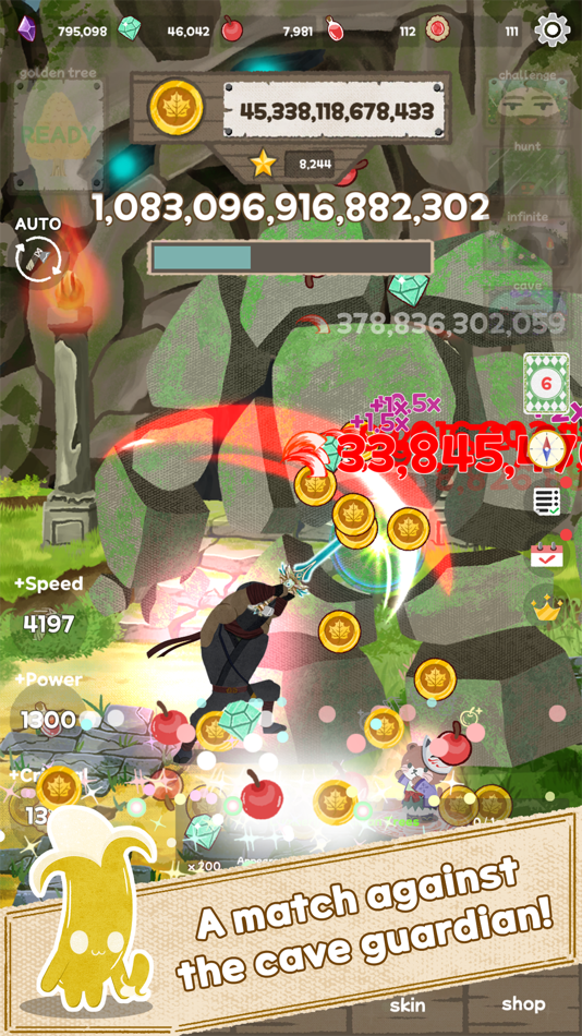 #6. Woodcutter: Idle Clicker (iOS) 由: DONGSHIK KIM