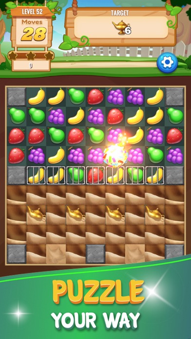 Juicy Fruit Puzzle Screenshot