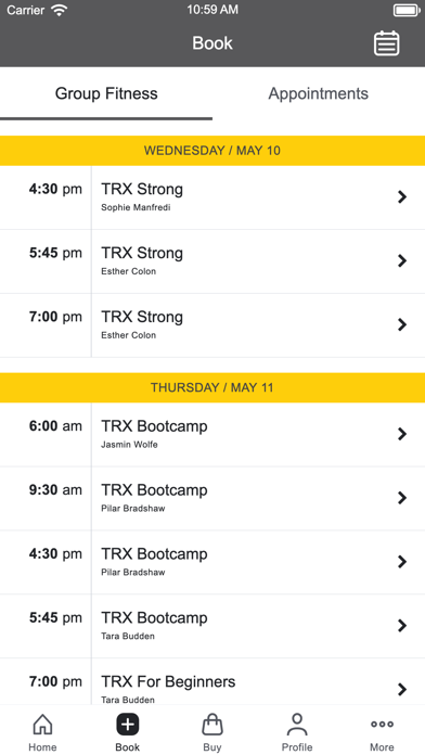 True Conditioning Screenshot