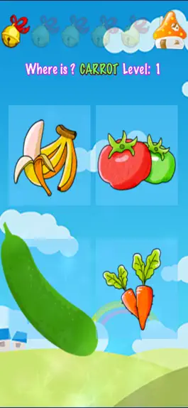 Game screenshot ABC Learn Fruits & Vegetables apk