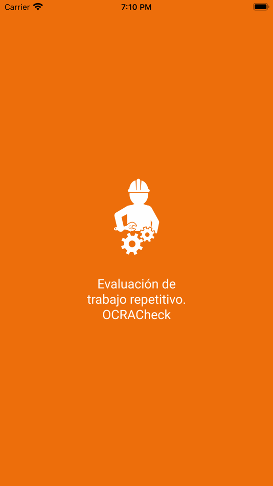 #1. Evaluación tareas repetitivas (iOS) Podle: Instituto Nacional de Seguridad e Higiene en el Trabajo