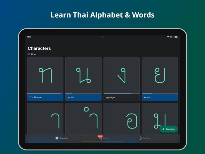 Learn Thai Alphabet