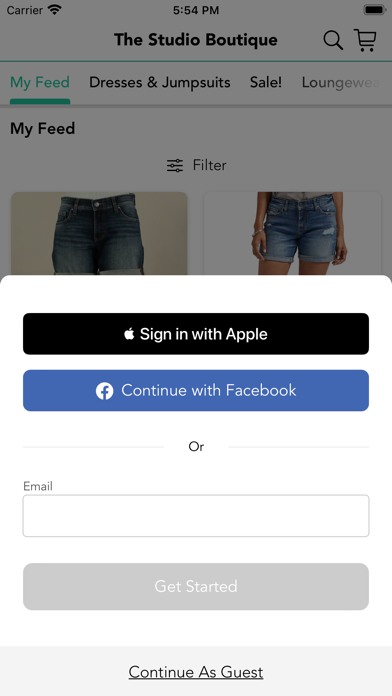 The Studio Boutique Screenshot