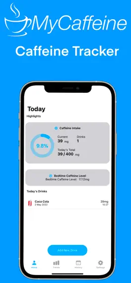 Game screenshot MyCaffeine - Caffeine Tracker mod apk