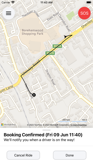 Herts Cars Minicabs Radlett Screenshot