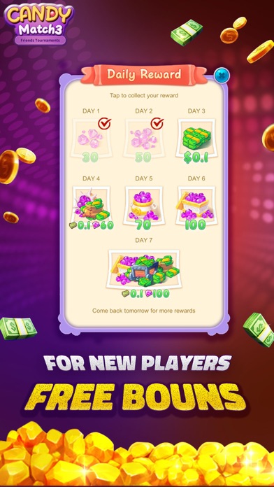 Candy Match3 Tournaments Screenshot