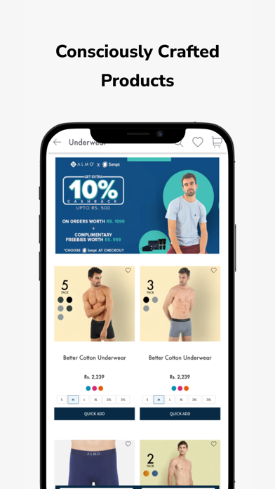 Almo - Men's Essential Wear Screenshot