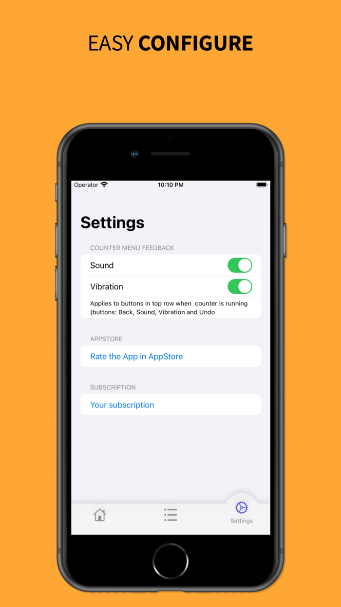 Easy Vibrating Tally Counter
