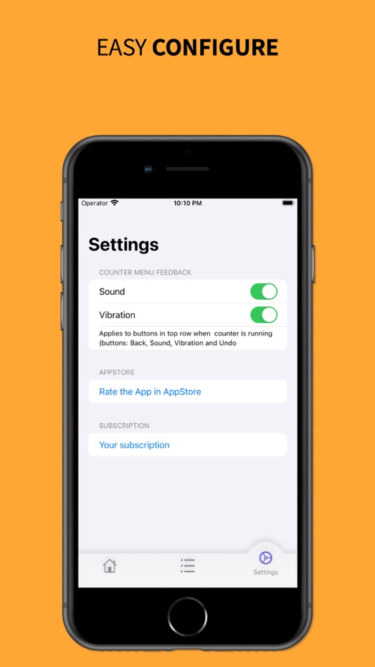 #5. Easy Vibrating Tally Counter (iOS) 由: Tomasz Powalka