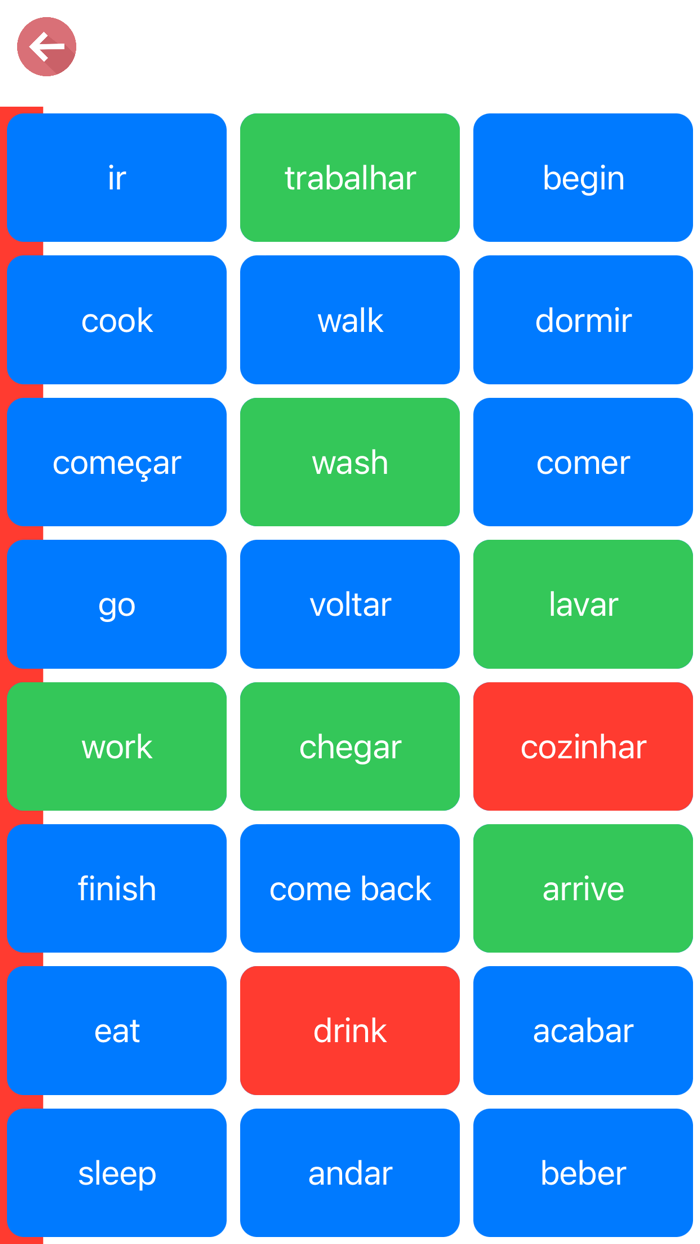 Portuguese Verb Blitz