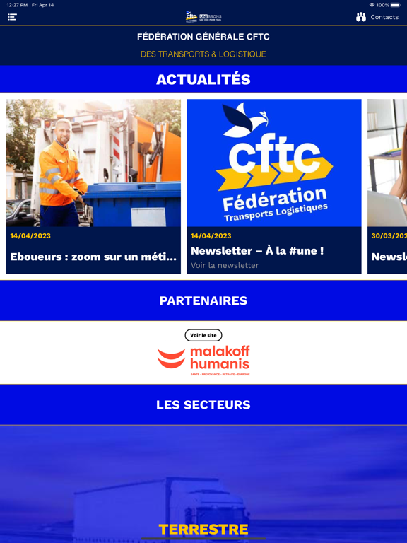 Screenshot #4 pour CFTC Transports