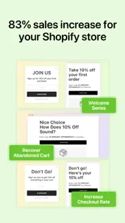 email sms marketing for shop iphone screenshot 1