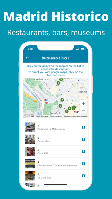 Walking Tour Madrid Historico Screenshot