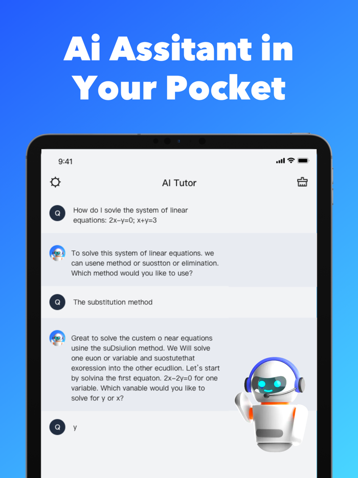 Question AI ：TutorandMath Helper