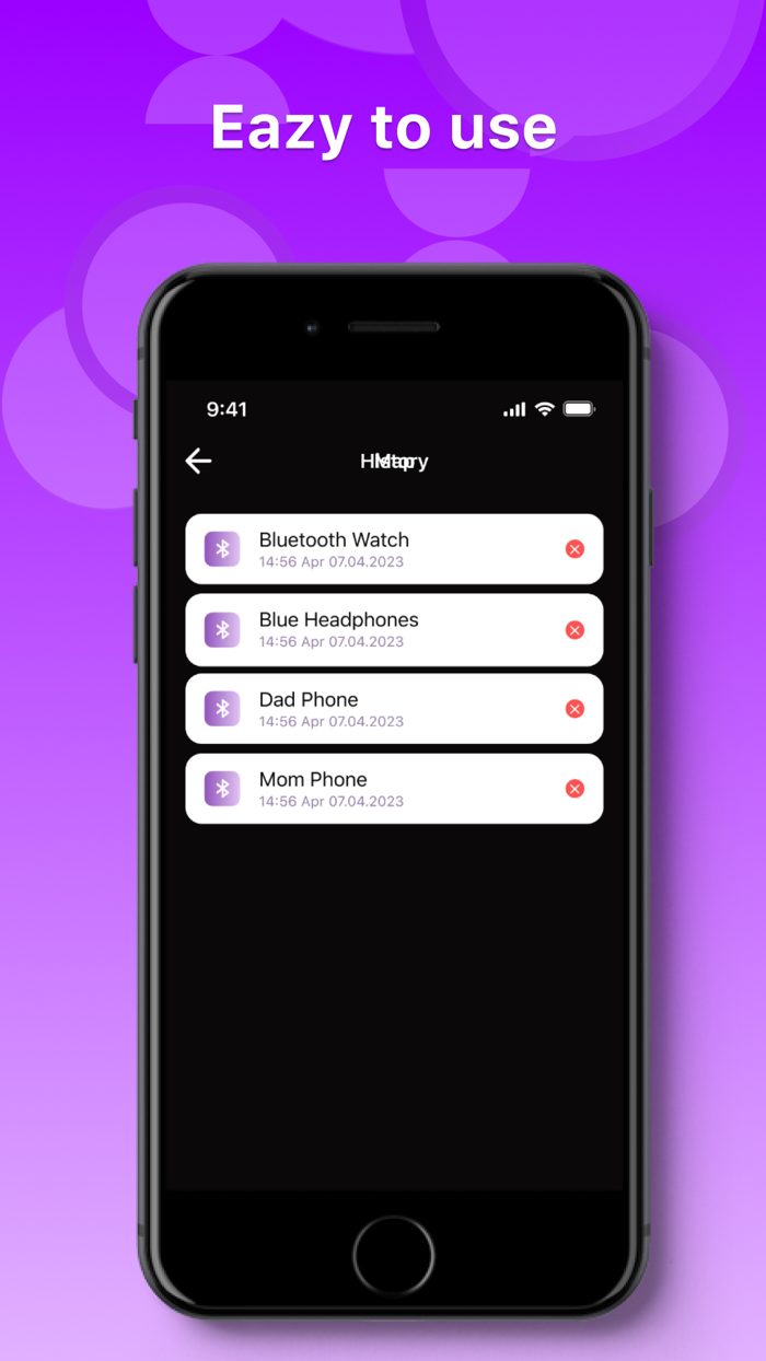 Device Tracker BLE Finder ・