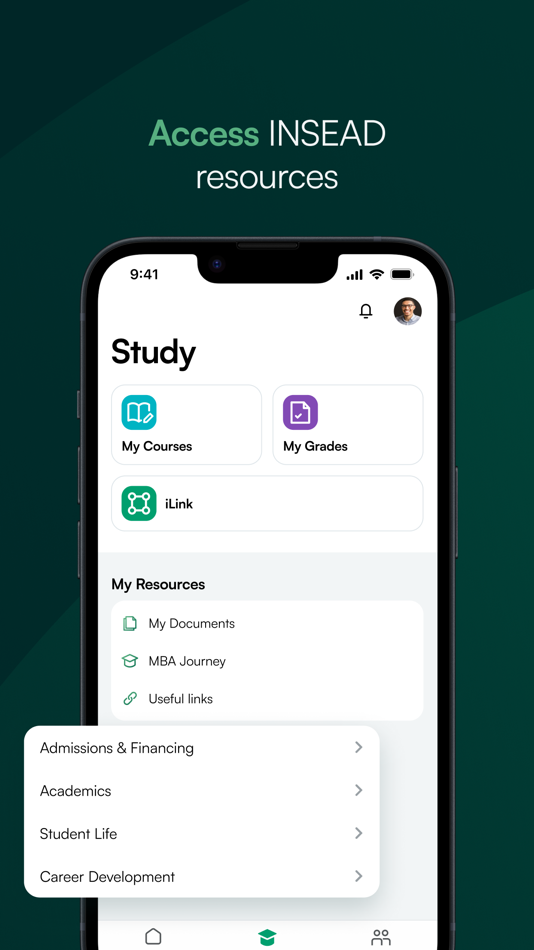 #4. MyINSEAD (iOS) โดย: INSEAD