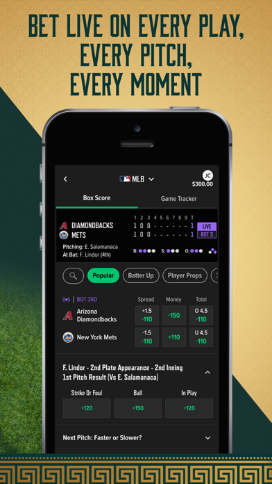 Caesars Sportsbook Nevada Screenshot