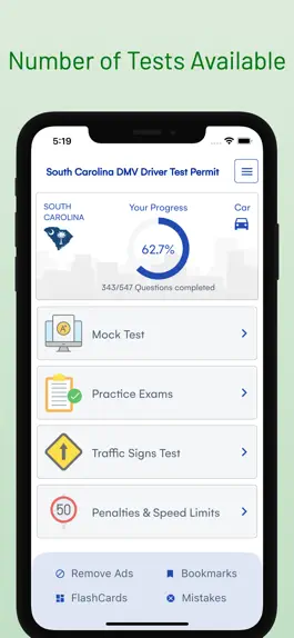 Game screenshot SC DMV Drivers Permit Test hack
