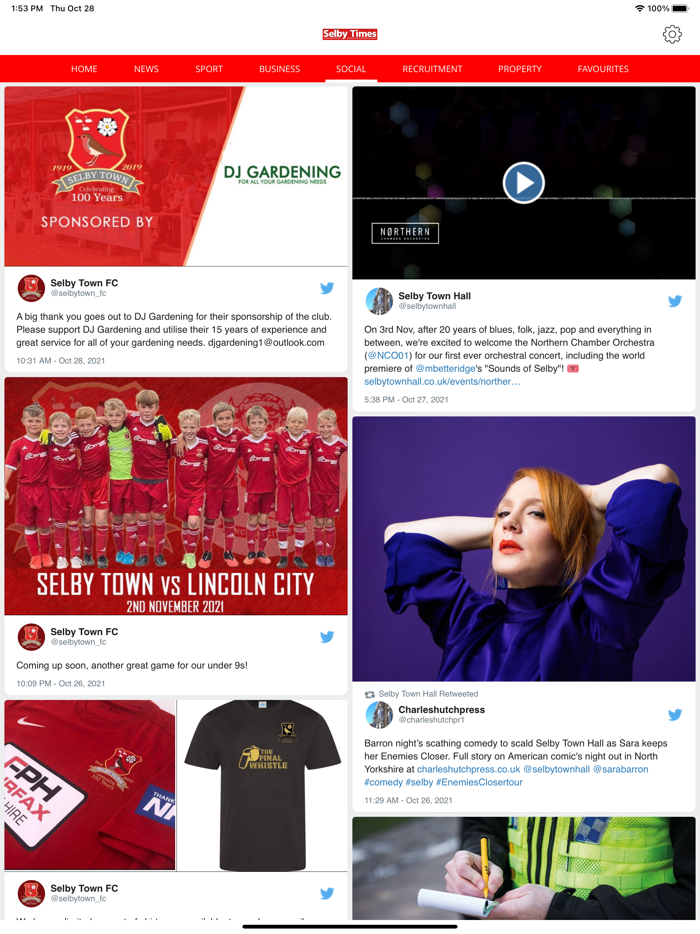 Selby Times Live