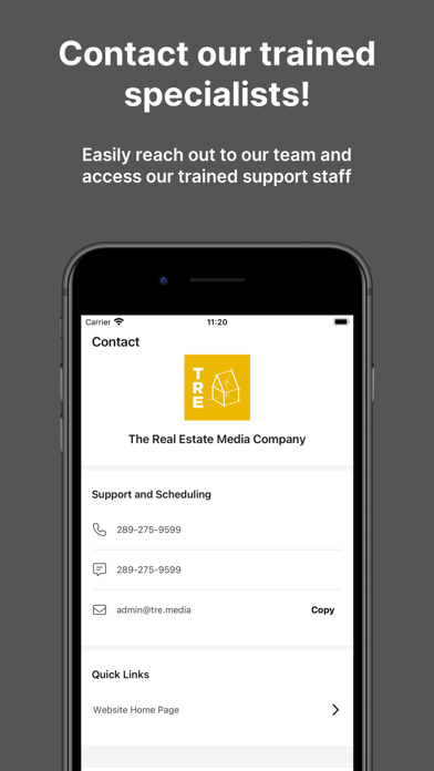 The Real Estate Media Company Screenshot
