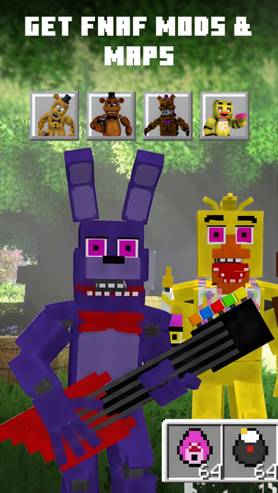 FNAF Mods for Minecraft PE Screenshot