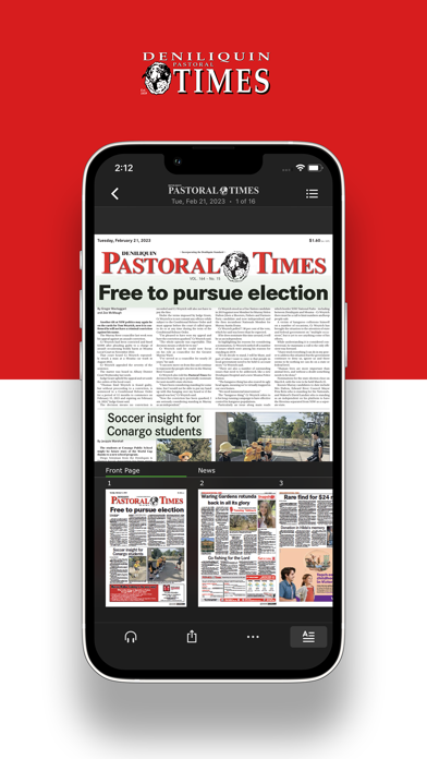 Deniliquin Pastoral Times Screenshot