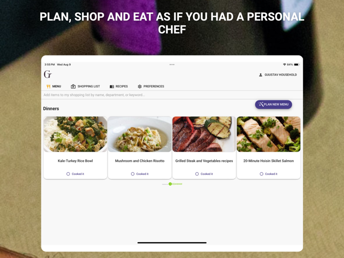 Guustav - Plan Shop and Eat