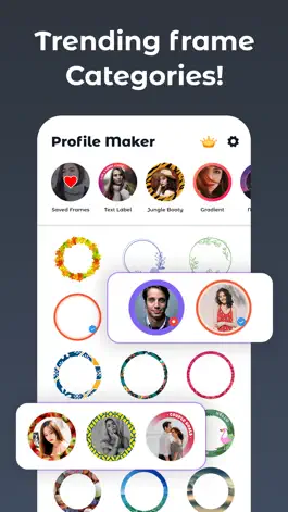 Game screenshot Social Profile Picture Maker apk