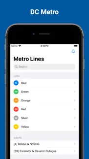 dc metro & bus – schedules iphone screenshot 2