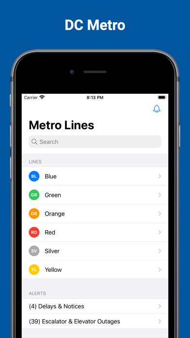 Screenshot #2 pour DC Metro & Bus – Schedules