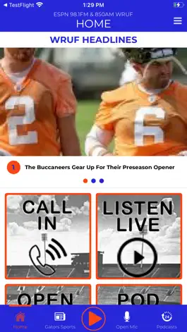Game screenshot ESPN 98.1FM & 850AM WRUF apk