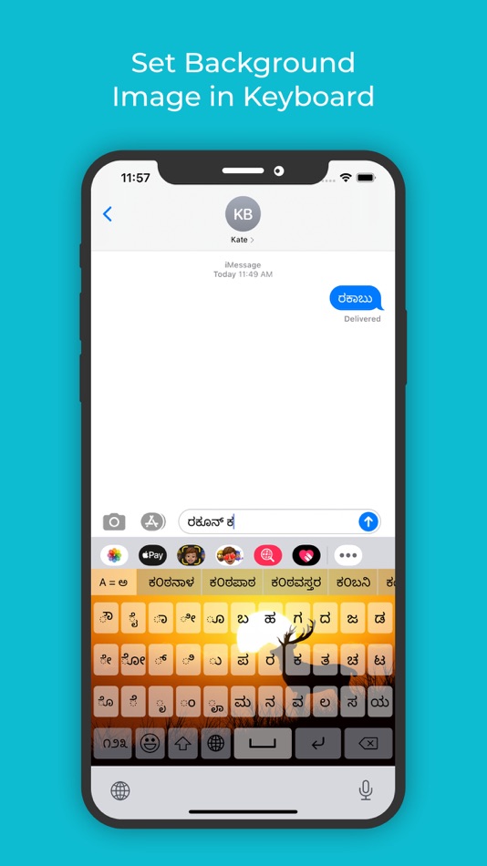#7. Kannada Keyboard: Translator (iOS) Podle: Rushikesh Trivedi