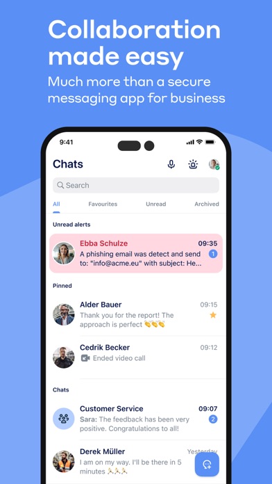 Teamwire - Business Messenger Screenshot