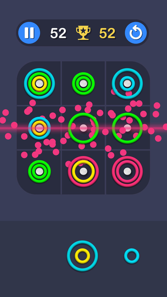 #5. Rings - Puzzle Game (iOS) 由: Sergei Shendrikov
