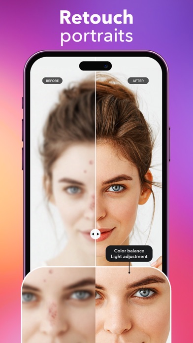 PhotoTune:AI Headshot, Filters Screenshot