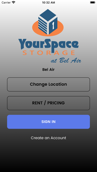 YourSpace Storage Screenshot