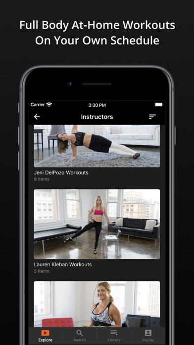 BodyselfieTV Online Workouts Screenshot