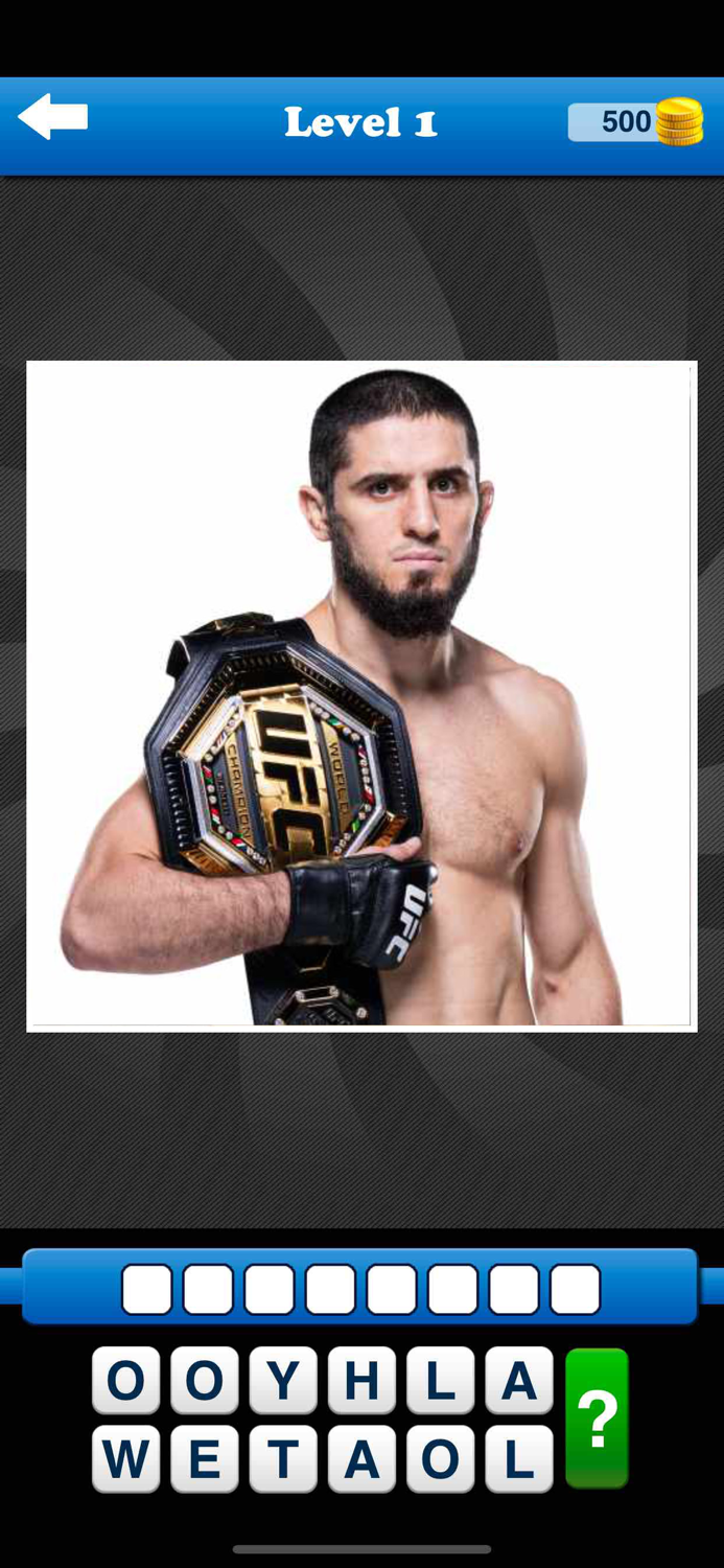 Guess the Fighter MMA UFC Quiz