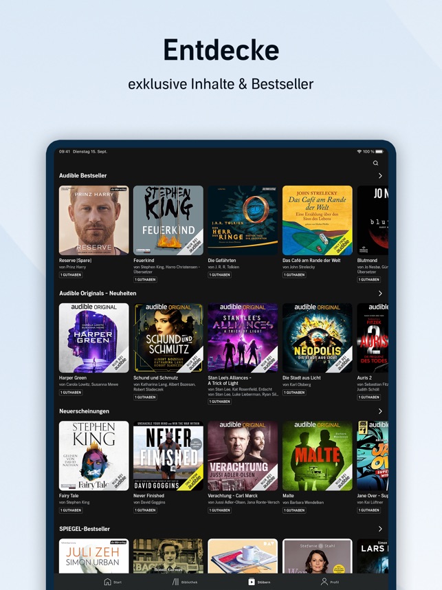 Audible: Hörbücher & Podcasts im App Store