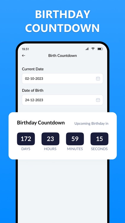 Age Calculator: Bday Countdown screenshot-3