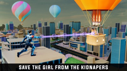 Super Rope Hero-City Rescue 3D Screenshot