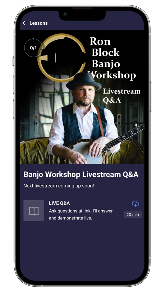 #6. Ron Block Banjo Workshop (iOS) By: Ron Block