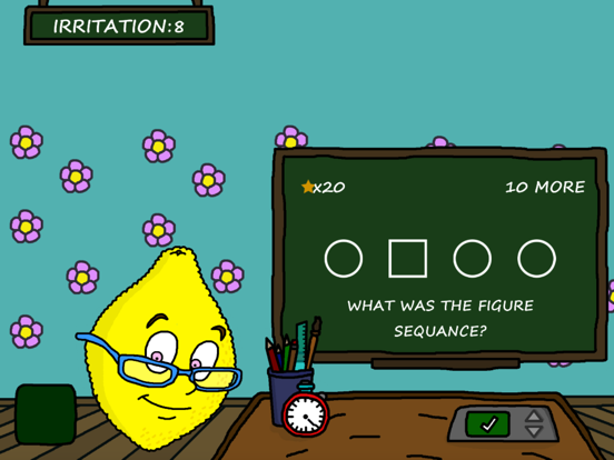 Ms Lemons Teacher iPad screenshot 1 - Games app