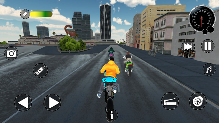 Highway Bike Rider Racing Game
