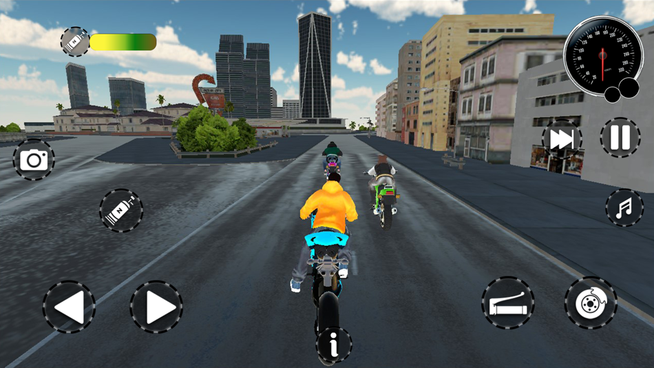 #1. Highway Bike Rider Racing Game (iOS) 作者: Asad Masood Khan