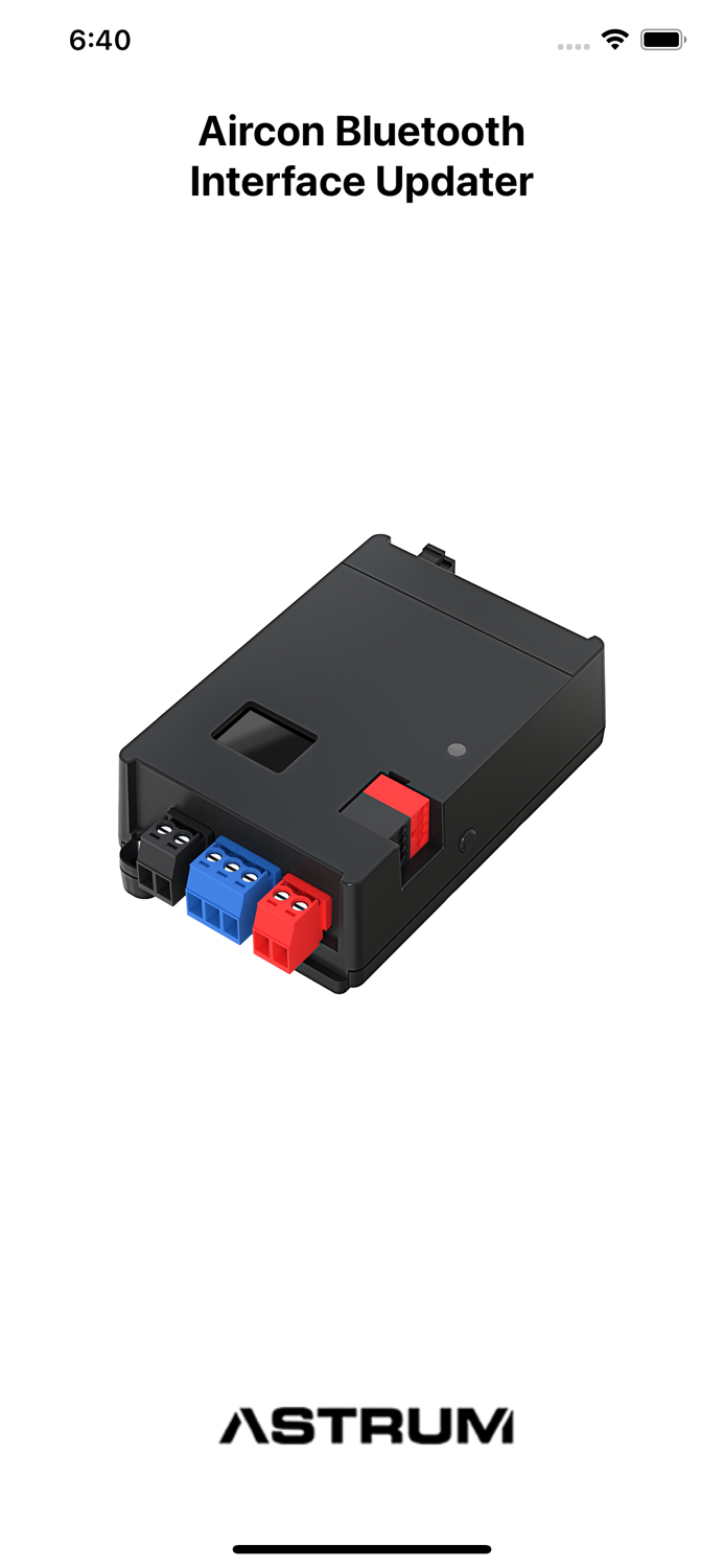 Inspinia Aircon BT Updater